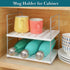 2 Water Bottle Organizer For Cabinet, Adjustable Tumbler Storage, Expandable Water Bottle Holder For Kitchen