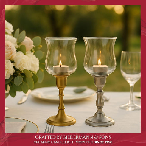 Biedermann & Sons Votive Rubber Gaskets for Peg Candle Holders, Tan