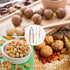 2 Nut Crackers Walnut Cracker Heavy Duty Shell Cracker Seafood Cracker Walnut Opener Tool with with Red Non-slip