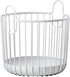 Zone Denmark Inu Basket, Metal Basket with Handles for Stylish and Functional Storage in Kitchen, Bathroom, and Home