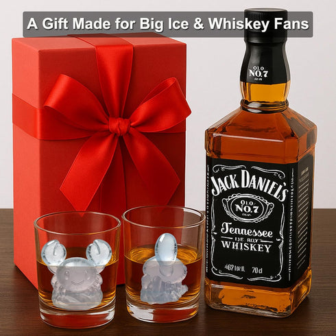 3D 2 Pack Crab Ice Cube Silicone Molds Tray for Whiskey, Cocktail, Drink, Bar; Rich Details. Fun Animal Mold for DIY