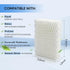 3 Pack WF813 Humidifier Filter Replacement for Equate Eqwf813 ReliOn RCM-832 RCM-832N, ProCare PCWF813 PCWF-813 PCCM-840 PCCM-832N Cool Mist Humidifier Filters.