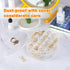 LETURE 3-Layer Acrylic Jewelry Organizer Box for Stud Earrings, Necklaces, Bracelets, and Small Bead Storage
