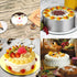 Adjustable Cake Mould, Stainless Steel Cake Mousse Ring 6 to 12 Inch, Set of 2 for Baking, DIY Cake