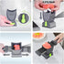 Meat Slicer for Fresh Raw Meat - Adjustable Thickness 2 or 4 mm, 17 IN 1 Stainless Steel Cleaver Kitchen Knife