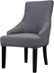 Lellen Stretch Wingback Chair Cover Slipcover - Reusable Wingback Side Chair Slipcover,Accent