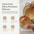 Starpack 'Get a Grip' Silicone Kitchen Tongs, 2 Pcs, BBQ Tongs for Grill, Heat Resistant to 600°F