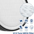 APPLIANCEMATES LV H132 Replacement Filter, 3-in-1 H13 True HEPA for LEVOIT LV-H132 Air Purifier, 4 Pack