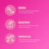 2 Pack 100g Baby Gender Reveal Powder Spray | Pink | Fireworks Alternative | Biodegradable | Decorations