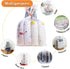 8 Pack Large Clear Plastic Bags, 40" x 60" Moistureproof Dustproof Storage Bags for Luggage, Furniture, Kids Bike