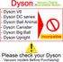 Replacement Attachments for Dyson V7 V8 V10 V11 V15 Vacuum Accessories for Home and Car Cleaning