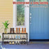 Closet KEETDY Heavy Duty Shoe Rack for Entryway, Stackable Shoe Organizer for Small Space Metal Shoe Rack Shelf Storage