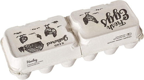 Dozen 15 Dozen 30 Dozen 6 12 Half Empty Egg Cartons- Full Can Split to Half Size Cartons- Securely Holds or Extra Large