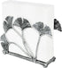 OwlGift Modern Ginkgo Leaves Design Napkin Holder - Metal Paper Napkin Storage for Kitchen, Stylish Paper Towel