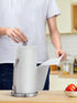 SMARTAKE Paper Towel Holder, Standing Weighted Base Non-Slip Dispenser with Spring Arm for Easy Tear