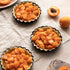 6 Pack Mini Fluted Tart Pans 4 Inch with Removable Bottom, Nonstick Quiche Pan for Baking Treats and Pies