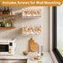 5 2 Countertop/Wall-Mounted, keomaisyto Fresh Egg Holder with Dividers to Separate Eggs for a Week, Tier Stackable Wire