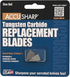 AccuSharp Knife Sharpener Blades, 2 Pieces Tungsten Carbide Replacement Blades, Industrial Accessories