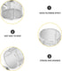 Seasoning Strainer, Stainless Steel Spice Filter with Chain Hook for Cooking, Mesh Design Tea Ball Strainer (10 * 10cm)