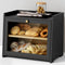 Goozii Double Layer Bread Box for Kitchen Countertop, Large Bread Storage Container