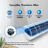 Waterdrop Plus DA29-00003G NSF Certified Refrigerator Water Filter, Replacement for Samsung DA29-00003G, 2 Filters
