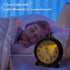 Battery Alarm Clock - Vintage Hangable Night Light, Super Silent Non-Ticking Analog Table Clock