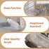 Corner Shower Caddy, Wall Mounted Acrylic Shower Shelf with Adhesive Tapes,Drainage Holes,Adjustable Angles,No