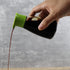 EIKS 2 Set Glass Cruet Bottles Dispenser for Olive Oil Vinegar Soy Sauce, Suitable for Kitchen Cooking Barbecue Usage