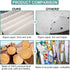 Numola Air Fryer Liners Disposable Parchment Paper, 100 Pcs Airfryer Sheets, 9 Inch White Non-stick Steamer Liner