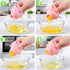 Gegero Pack 3 Egg Yolk Separator, Food Grade Silicone, Dishwasher Safe Kitchen Gadget for Cooking/Baking. Swallow