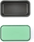 Monfish 2pcs Bread Loaf Pans for Home Baking, Carbon Steel 1lb loaf Tin, Rosemary Green 9x5 inch Non-Stick bread Pan Mold by Monfish