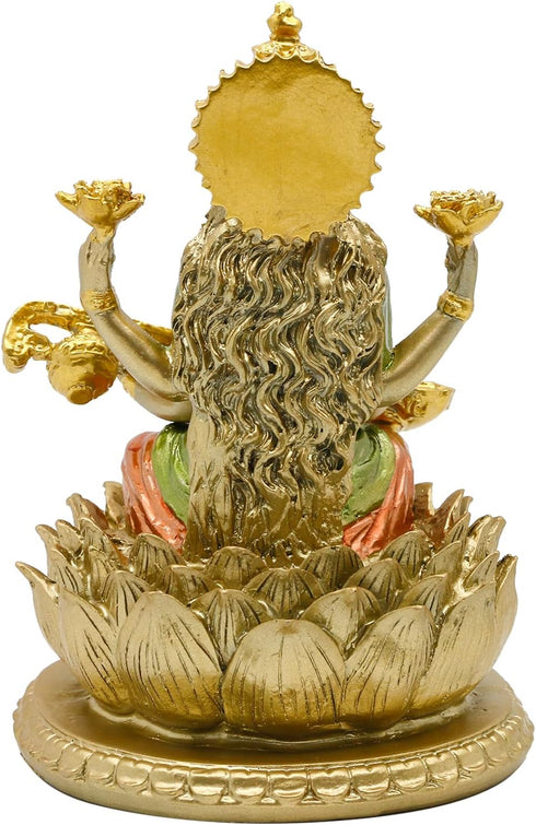 Hindu Goddess Saraswati Idol - 6.5" H Statue for Knowledge, Music, Arts, Indian Diwali Gifts for Home