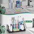 Set 2 Pack 7 Countertop Toothbrush Holders with Qtip Holder Dispenser, Kids Electric Toothbrush and Toothpaste Holder