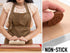 Zulay Kitchen 16.5"x11.6" 2-Pack Silicone Baking Mat Sheet - Reusable Silicone Baking Sheet - Easy & Convenient Nonstick Baking Supplies - Silicone Mats for Baking - Baking Mat For Oven - (Dark Gray) by Zulay Kitchen