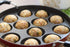 G&D 12 Pit Appam Maker Stainless Steel Lid Paniyaram Pan Appam Patra Paniyarakkal Tawa Nonstick Appam Baking Tray Takoyaki Pan Aebleskiver / Ebelskiver Pan by G&D