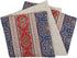 Boho Throw Pillow Covers Red and Blue, 18 x 18 Inches Decorative Kilim Pillows for Couch, Bohemian Outdoor Decor