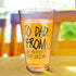 Fathers Day Dad Gifts from Daughter Son Wife,16 OZ Funny Beer Glass Gifts for Dad Men Husband Grandpa Step Dad Him,Bonus Dad Personalized Gifts for Fathers Day Birthday Christmas Anniversary by Ulrhpc