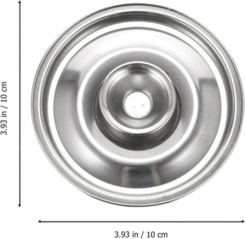 Hemoton Frying Pan Lid, Stainless Steel Universal Lid for Pots, Pans, Skillets - Replacement Frying Pan Cover