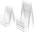 Dicunoy 10PCS Acrylic Book Stands, Clear Display Easel for Picture Album, Brochure, Paperbacks