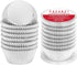 Caperci Silver Foil Cupcake Muffin Liners, Standard Size Baking Cups, 150-Pack