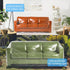 Plastic Couch Covers for Moving, 92W x 42D x 62/41H Inches, Heavy Duty Dust-Proof Furniture Cover (4mil Thickness)