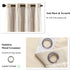 Loyala 52" 63" 2 Star Curtains, Blackout Curtains for Bedroom Kids Cute Double Layer Hollow Out Star Window Curtain