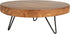 Creative Co-Op Decorative Paulownia Wood Pedestal, Dark Brown