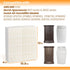 ANTOBLE 1043 Super Humidifier Wick Filter Replacement for Essick Air EP9500, EP9700, EP9800, EP9R500, EP9R800 (2 Pack)