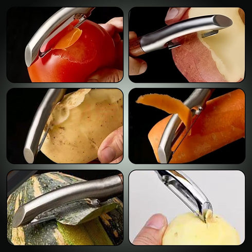 Laoxiongtou Professional Potato Peeler,Vegetable Peeler Stainless Steel,Carrot Peelers For Kitchen There Are Sharp