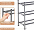 12 Closet, 3 STORAGE MANIAC Expandable Shoe Rack, Pairs Stackable Small Shoe Rack, Metal Adjustable Shoes Organizer