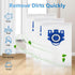 Improvedhand 10 Packs 3D Airclean Bags for Miele GN Vacuum Cleaner, Fit for Miele Classic C2 C3