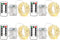 BXROIU 4 Pack Battery Operated Fairy String Lights, 8 Modes 5M Silver