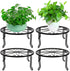 5 Pack Tosnail Metal Plant Stands for Indoor and Outdoor, Planters Flower Pots Holder, Beverage Dispenser Stand