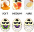 Color-Changing Egg Timer for Perfect Boiled Eggs (Purple & Green)